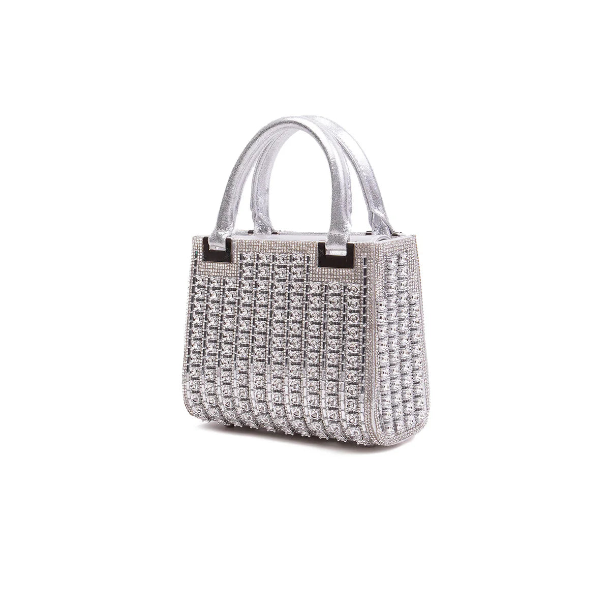 Luxury high-end crystal diamond women's evening clutch bag