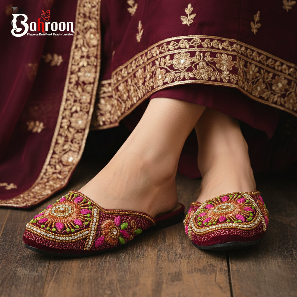 Premium Flat Jutti ( 𝐒𝐮𝐥𝐭𝐚𝐧𝐚 )