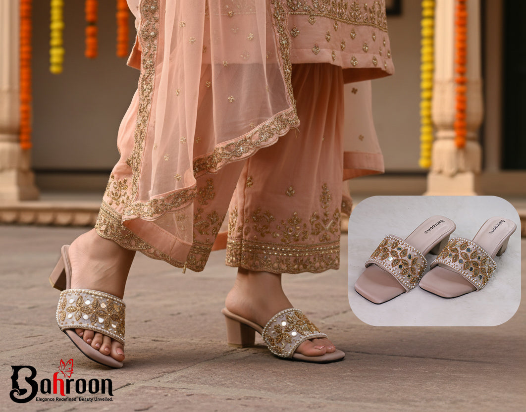 Premium Handcrafted Heel (𝐒𝐨𝐧𝐚𝐣𝐡𝐮𝐫𝐢)